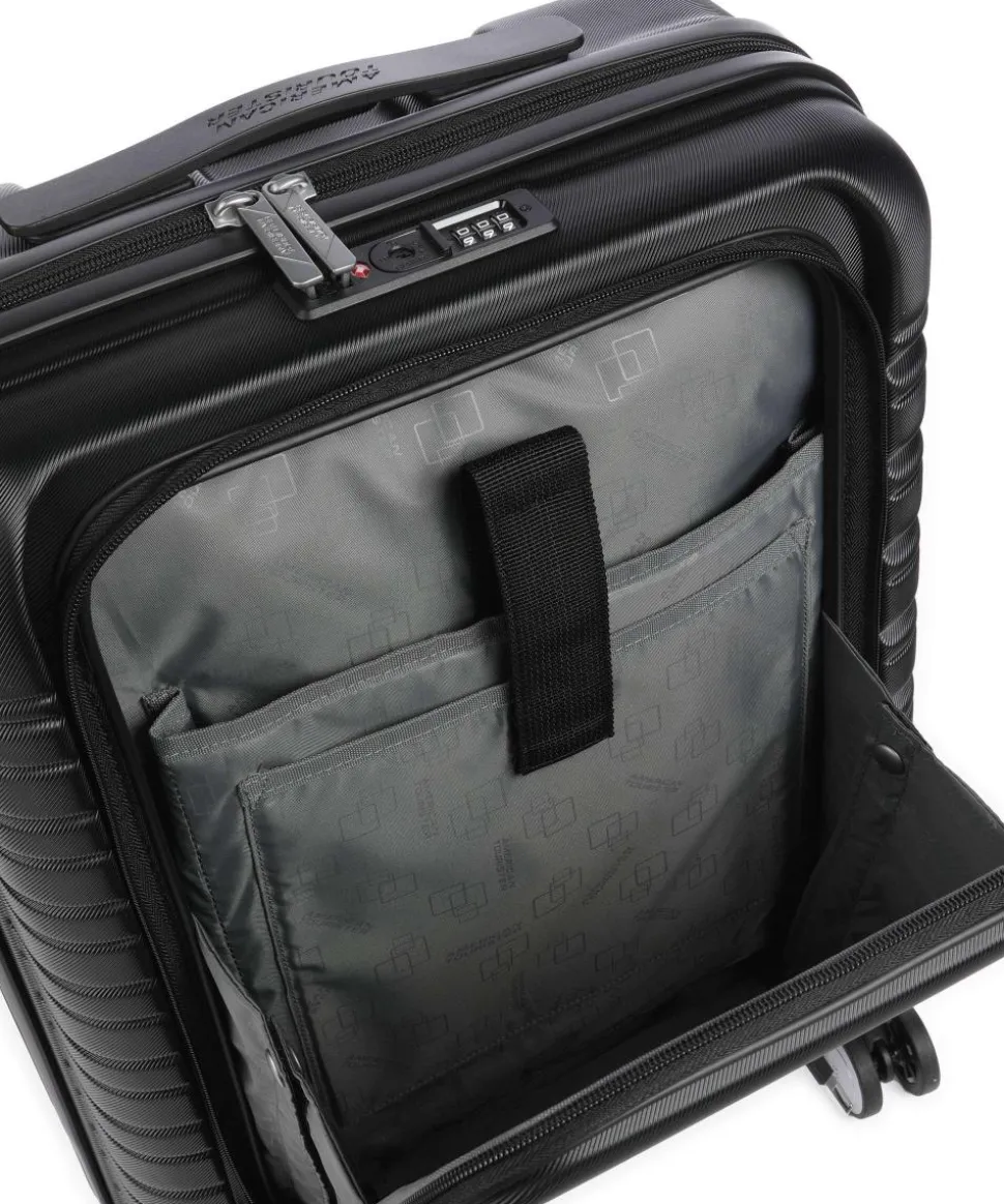 Flashline 4-Rollen Trolley schwarz 55 cm