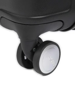 Flashline 4-Rollen Trolley schwarz 55 cm