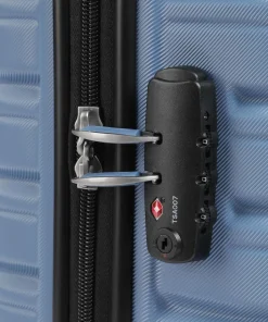 Flashline 4-Rollen Trolley blaugrau 55 cm