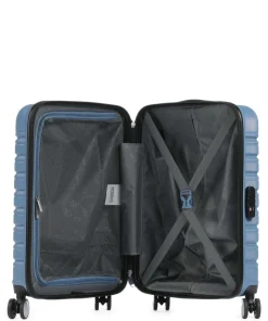 Flashline 4-Rollen Trolley blaugrau 55 cm