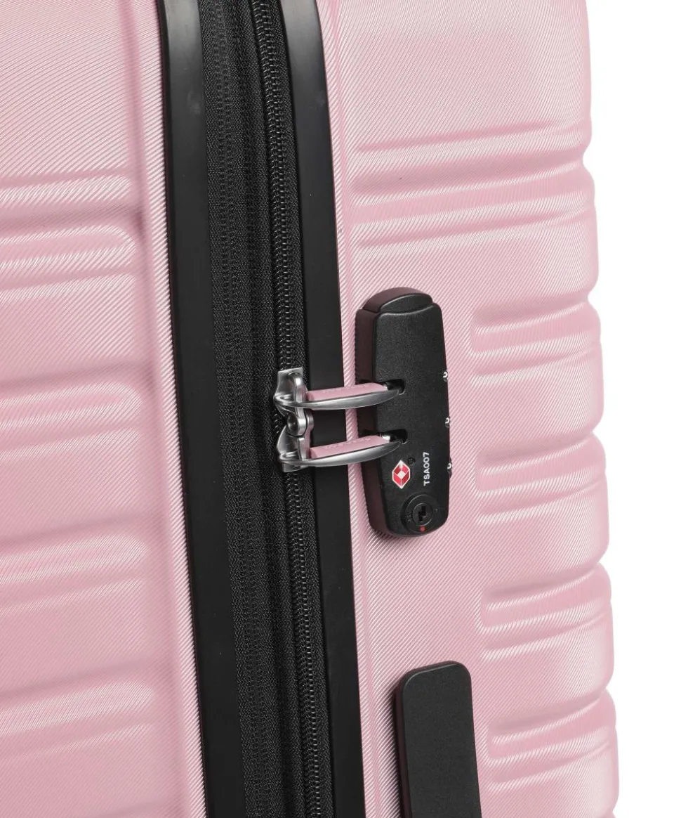 Flashline 4-Rollen Trolley pink 78 cm