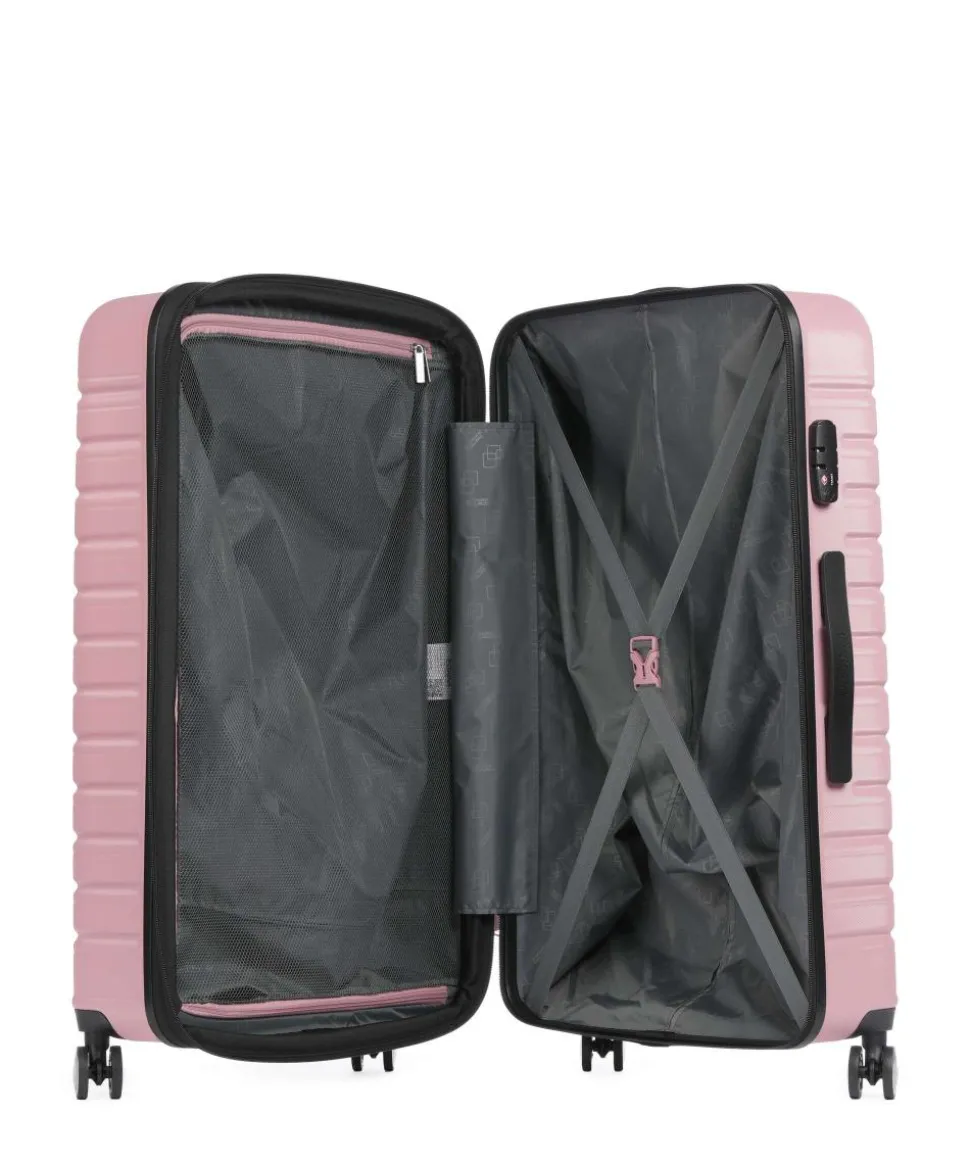Flashline 4-Rollen Trolley pink 78 cm