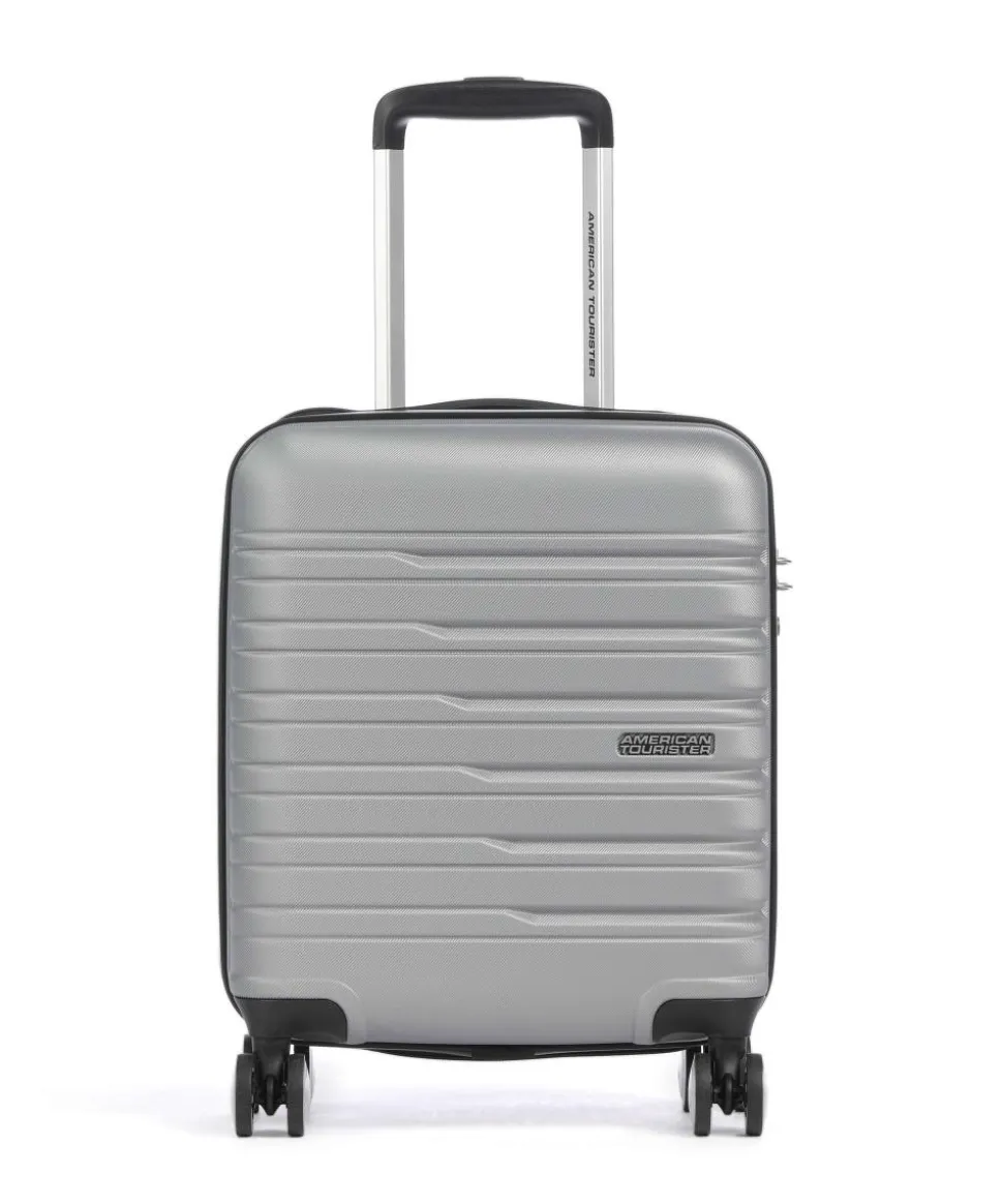 Flashline 4-Rollen Trolley silber 45 cm