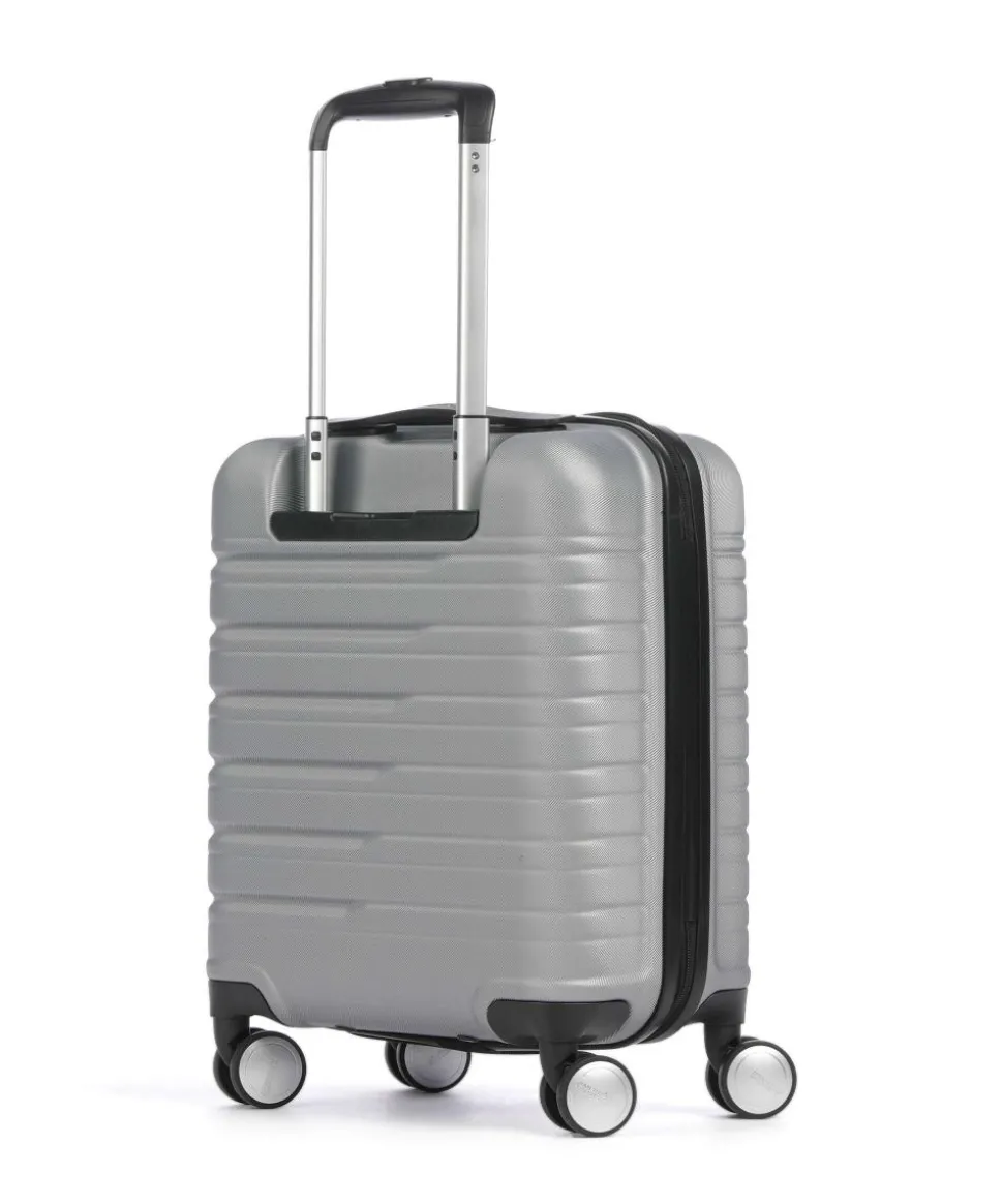 Flashline 4-Rollen Trolley silber 45 cm