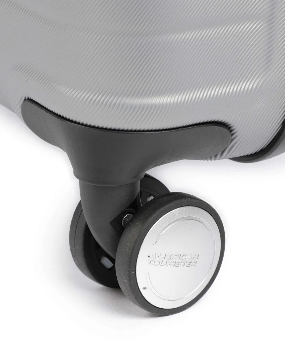 Flashline 4-Rollen Trolley silber 45 cm