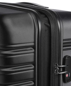 Flashline 4-Rollen Trolley schwarz 78 cm