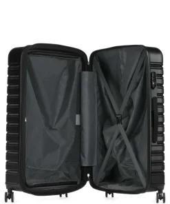 Flashline 4-Rollen Trolley schwarz 78 cm