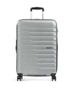 Flashline 4-Rollen Trolley silber 67 cm