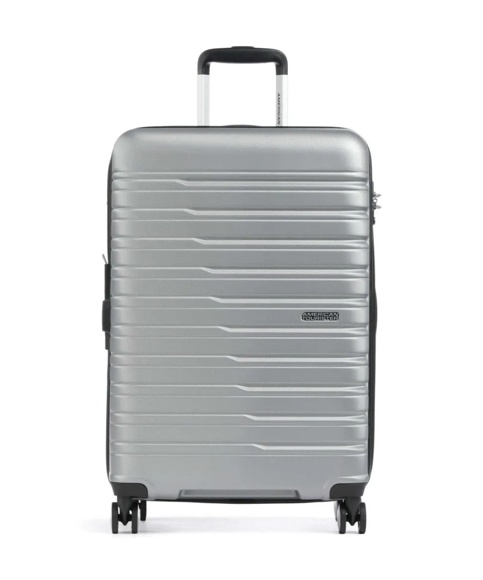Flashline 4-Rollen Trolley silber 67 cm