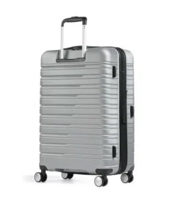 Flashline 4-Rollen Trolley silber 67 cm