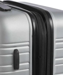 Flashline 4-Rollen Trolley silber 67 cm