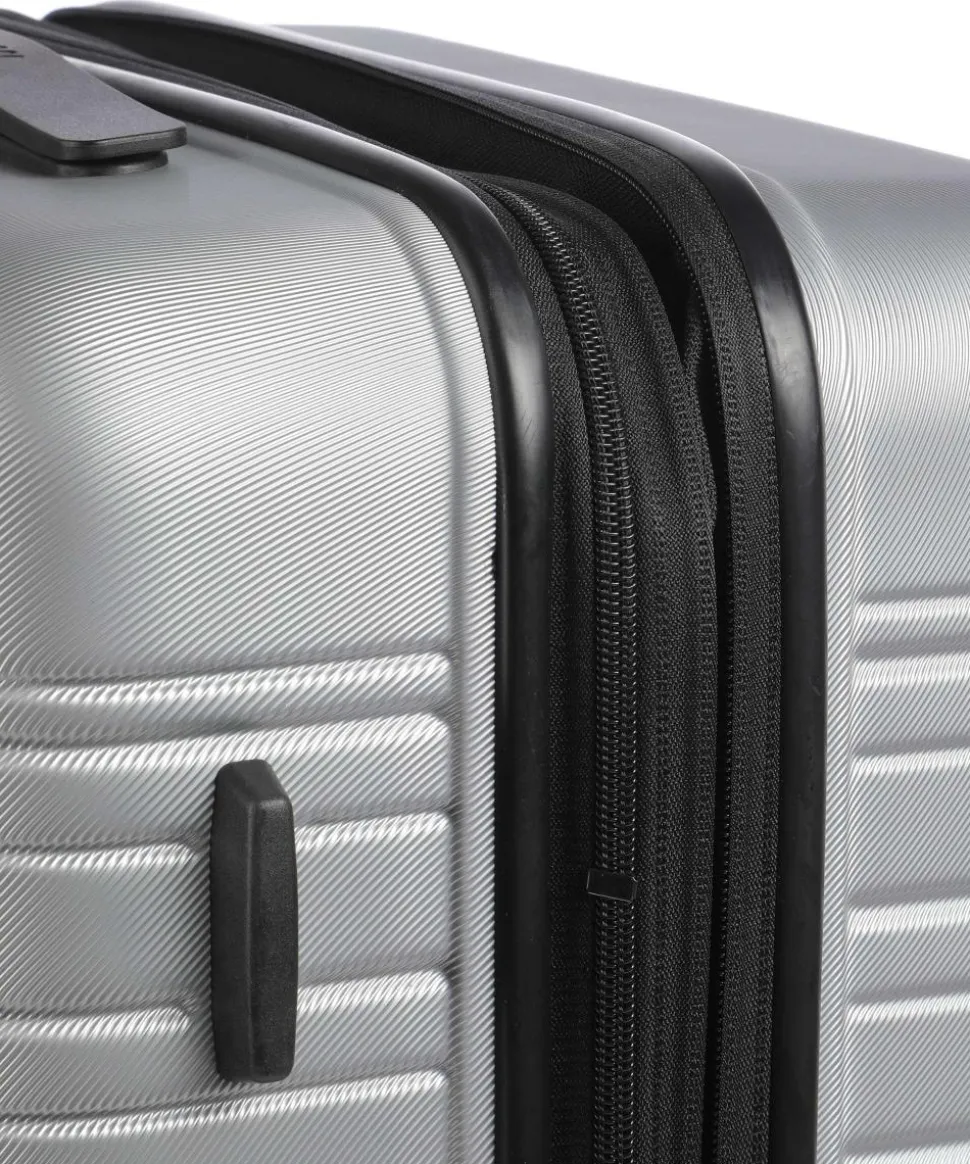 Flashline 4-Rollen Trolley silber 67 cm