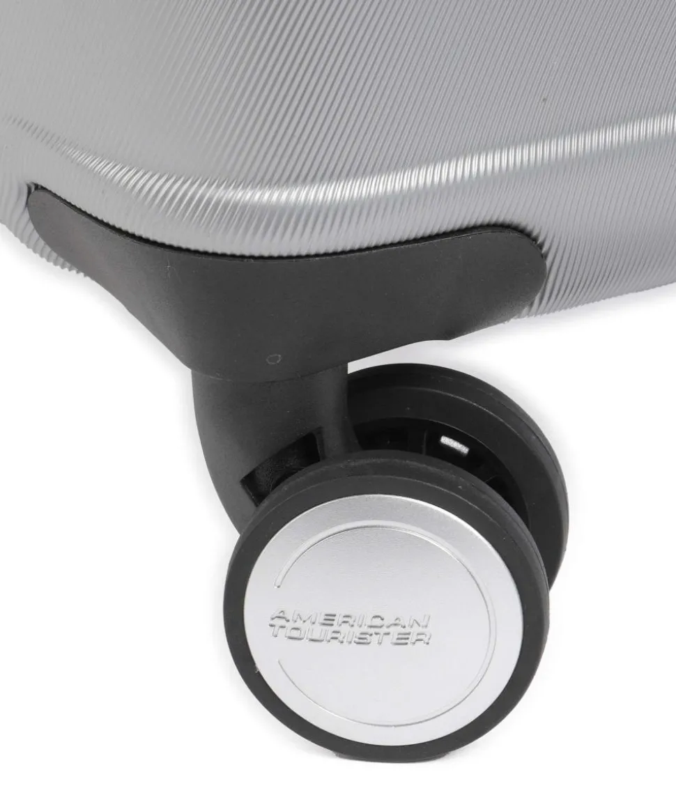 Flashline 4-Rollen Trolley silber 67 cm