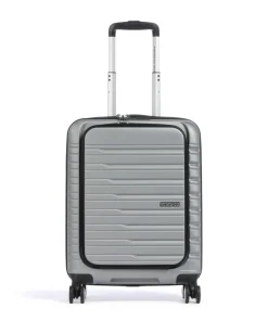 Flashline 4-Rollen Trolley silber 55 cm