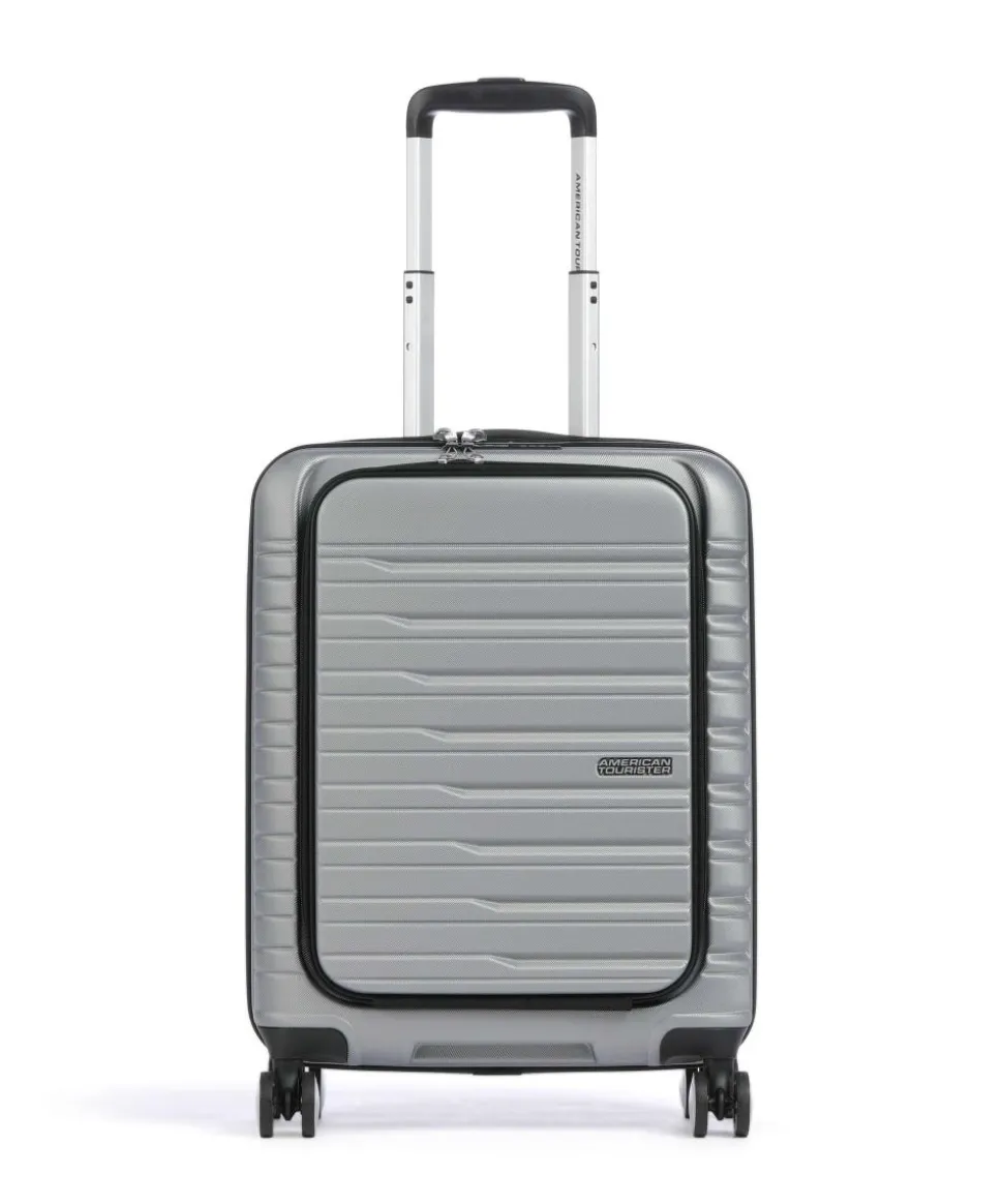 Flashline 4-Rollen Trolley silber 55 cm