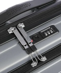 Flashline 4-Rollen Trolley silber 55 cm