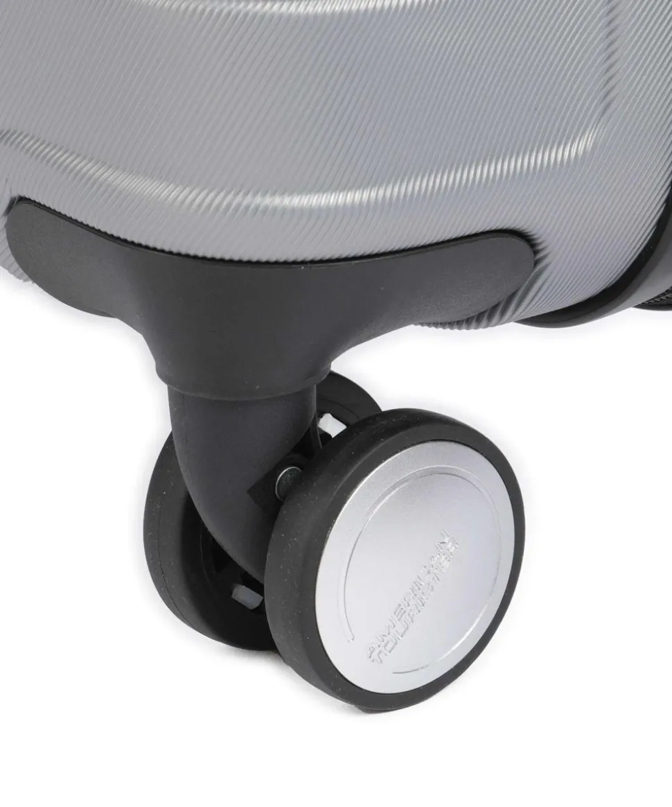 Flashline 4-Rollen Trolley silber 55 cm