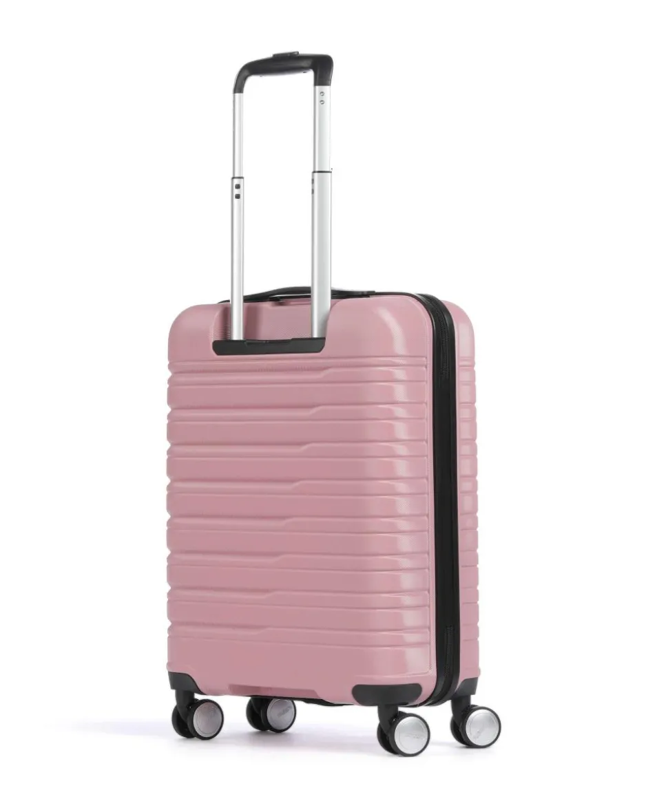 Flashline 4-Rollen Trolley pink 55 cm