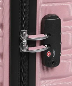 Flashline 4-Rollen Trolley pink 55 cm