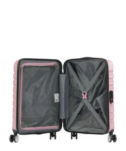 Flashline 4-Rollen Trolley pink 55 cm