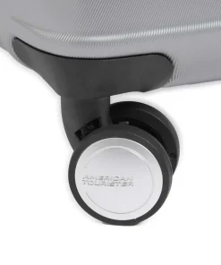 Flashline 4-Rollen Trolley silber 78 cm