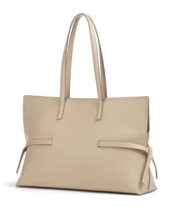 Fleet Street Shopper fein genarbtes Rindsleder beige
