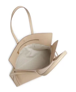 Fleet Street Shopper fein genarbtes Rindsleder beige