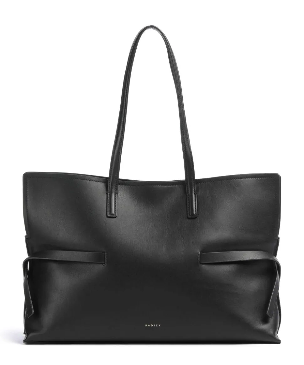 Fleet Street Shopper fein genarbtes Rindsleder schwarz