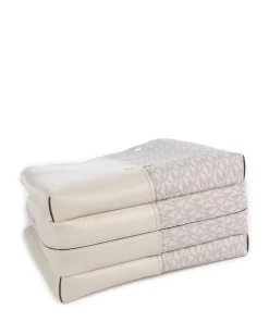 Flora Medium Handtasche Lederimitat creme