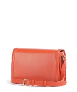 Floren Umhängetasche Lederimitat orange