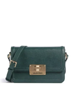 Floren Umhängetasche Lederimitat dunkelgrün