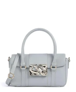Florence Small Maggie Icon Handtasche Saffiano Leder blaugrau