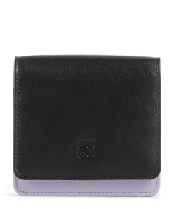 Flores RFID Geldbörse fein genarbtes Kalbsleder schwarz