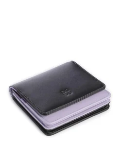 Flores RFID Geldbörse fein genarbtes Kalbsleder schwarz