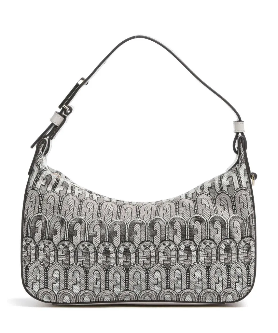 Flow S Schultertasche Textil beige