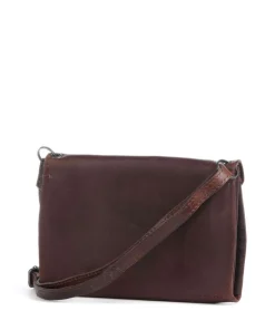 Fold Umhängetasche Rindsleder braun