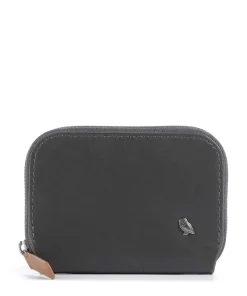 Folio Mini RFID Geldbörse Leder dunkelgrau