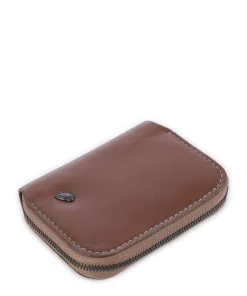 Folio Mini RFID Geldbörse Leder braun