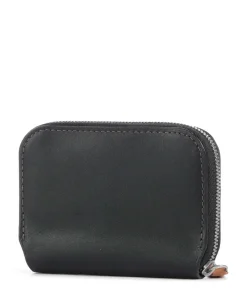 Folio Mini RFID Geldbörse Leder schwarz