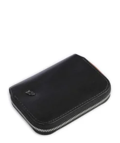 Folio Mini RFID Geldbörse Leder schwarz