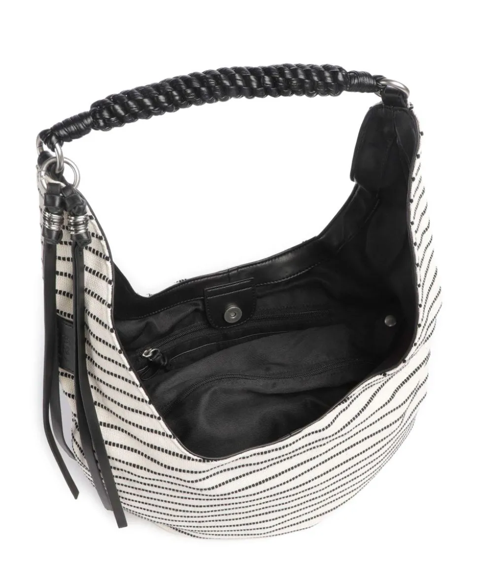 For Lovers Beuteltasche Canvas natur/schwarz