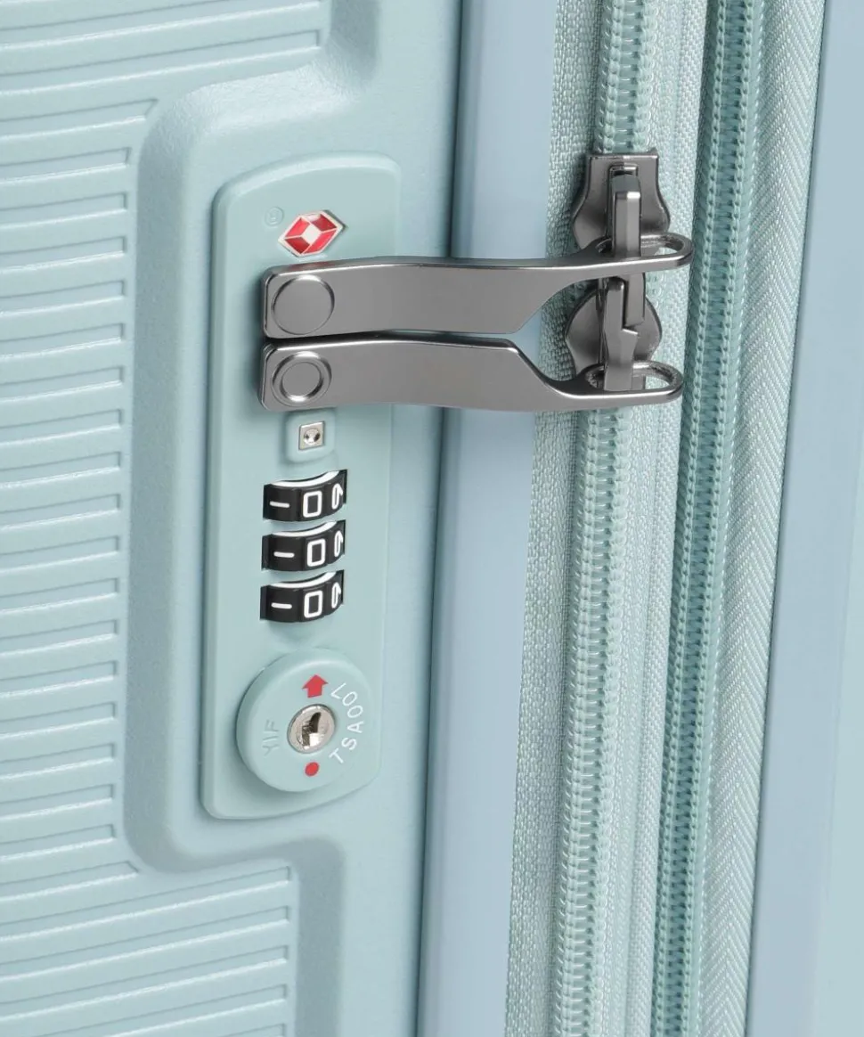 Forza M 4-Rollen Trolley hellblau 65 cm