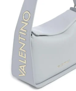 Fosca Re Schultertasche Lederimitat hellblau