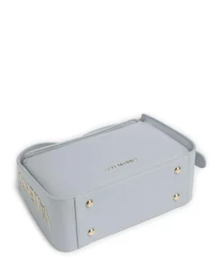 Fosca Re Schultertasche Lederimitat hellblau