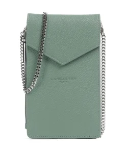 Foulonne PM Handytasche genarbtes Rindsleder grün