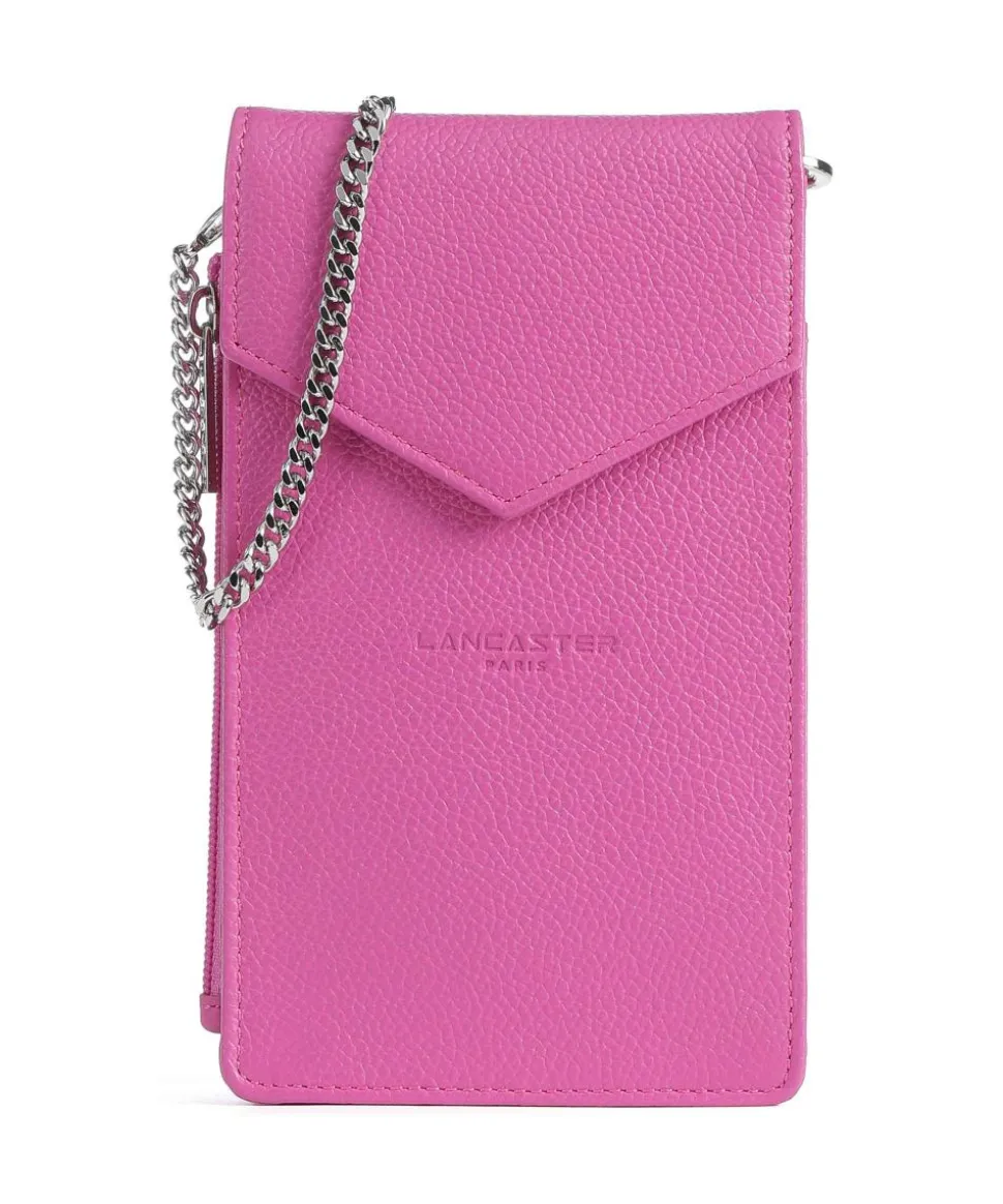 Foulonne PM Handytasche genarbtes Rindsleder violett