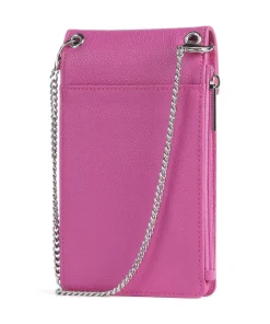 Foulonne PM Handytasche genarbtes Rindsleder violett