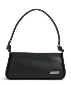 Franzis Calf Optic S Schultertasche Leder schwarz