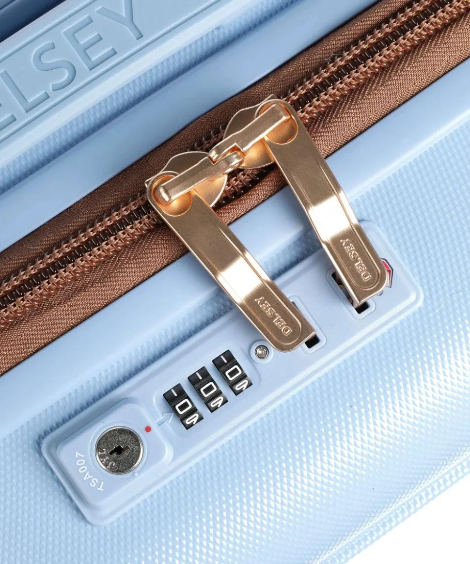 Freestyle 4-Rollen Trolley hellblau 55 cm