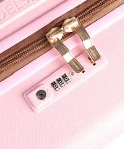 Freestyle 4-Rollen Trolley rosa 66 cm